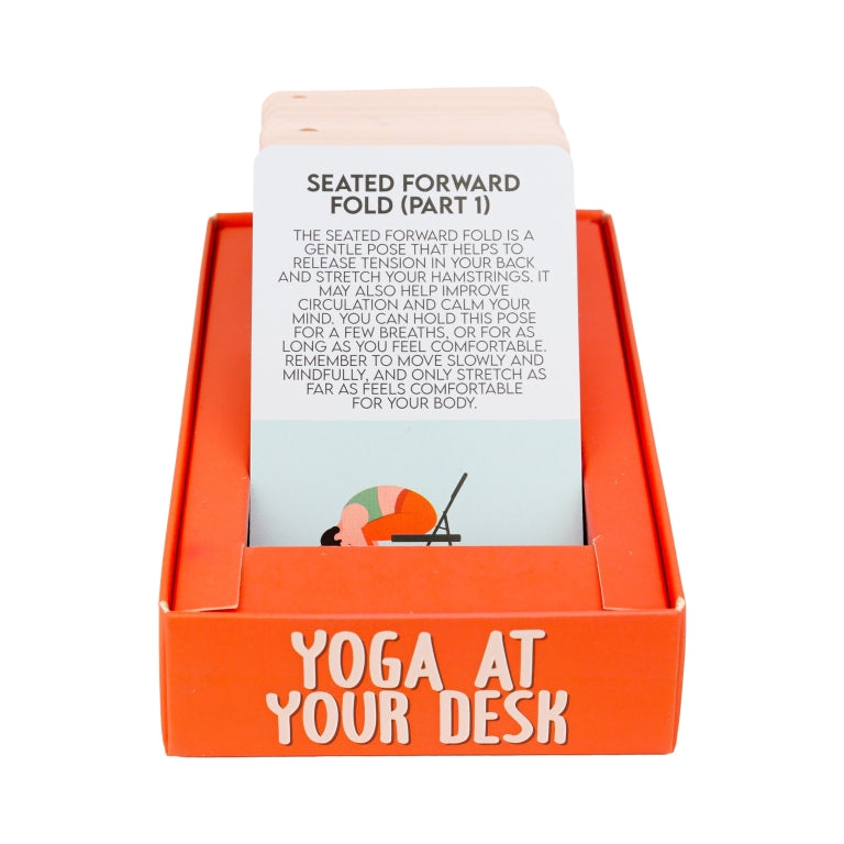 Yoga at your desk cards | Gift Republic