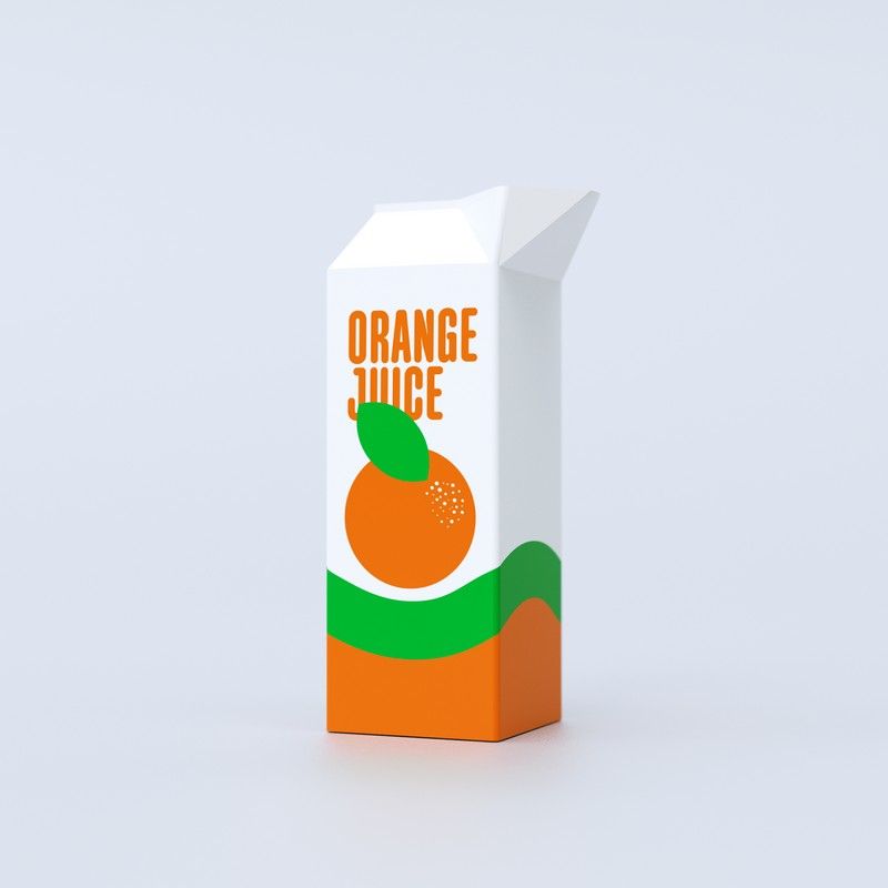 Vase orange juice | Fluid market