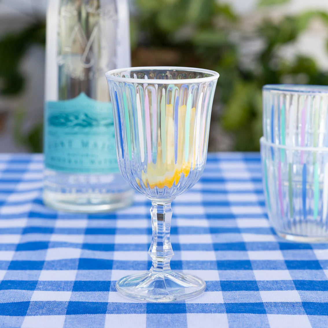 Tablecloth - blue & white gingham | Talking Tables