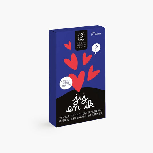 JIJ EN IK - 5 min. leuke momenten delen | Minus Editions