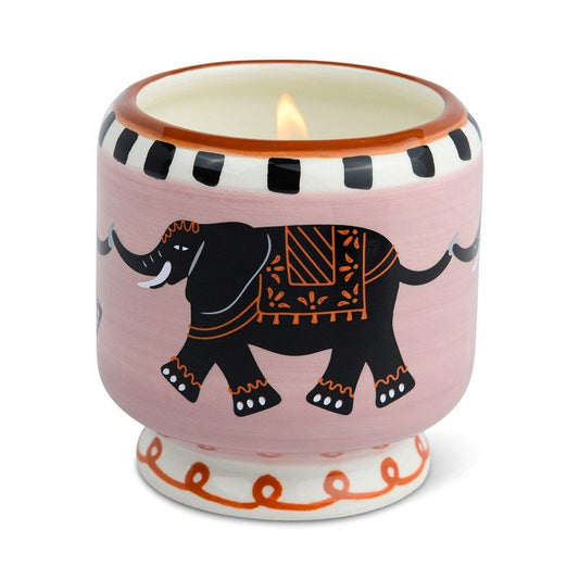 Ceramic candle elephant 8 oz - tobacco vanilla | Paddywax