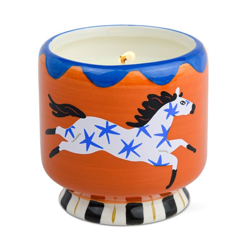 Ceramic candle horse 8 oz - sienna sunset | Paddywax