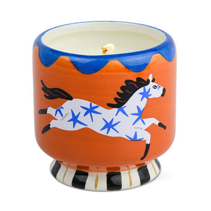 Ceramic candle horse 8 oz - sienna sunset | Paddywax