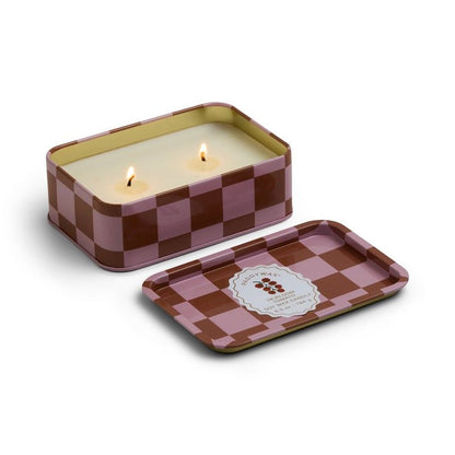 A Dopo printed tin candle - heirloom tomato | Paddywax