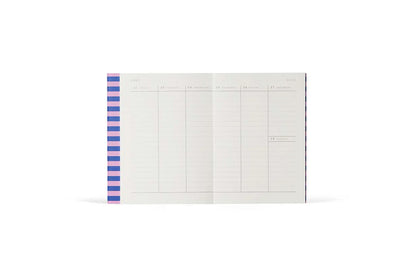 Alva annual journal 2025 - A6 flat lay binding - lavender | Notem-Studio - de inKijk