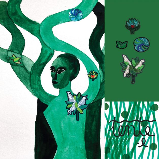 Broche - Summer Tree | Macon et Lesquoy