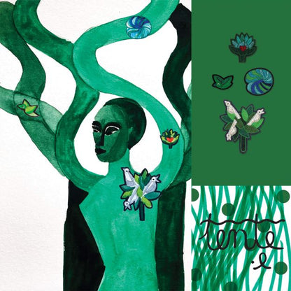 Broche - Summer Tree | Macon et Lesquoy