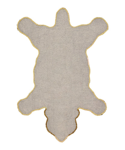 Archie Check Bear Rug - Large | Doing Goods