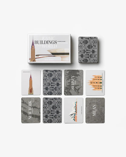 Memo game - iconic buildings of the world | Printworks - de inKijk