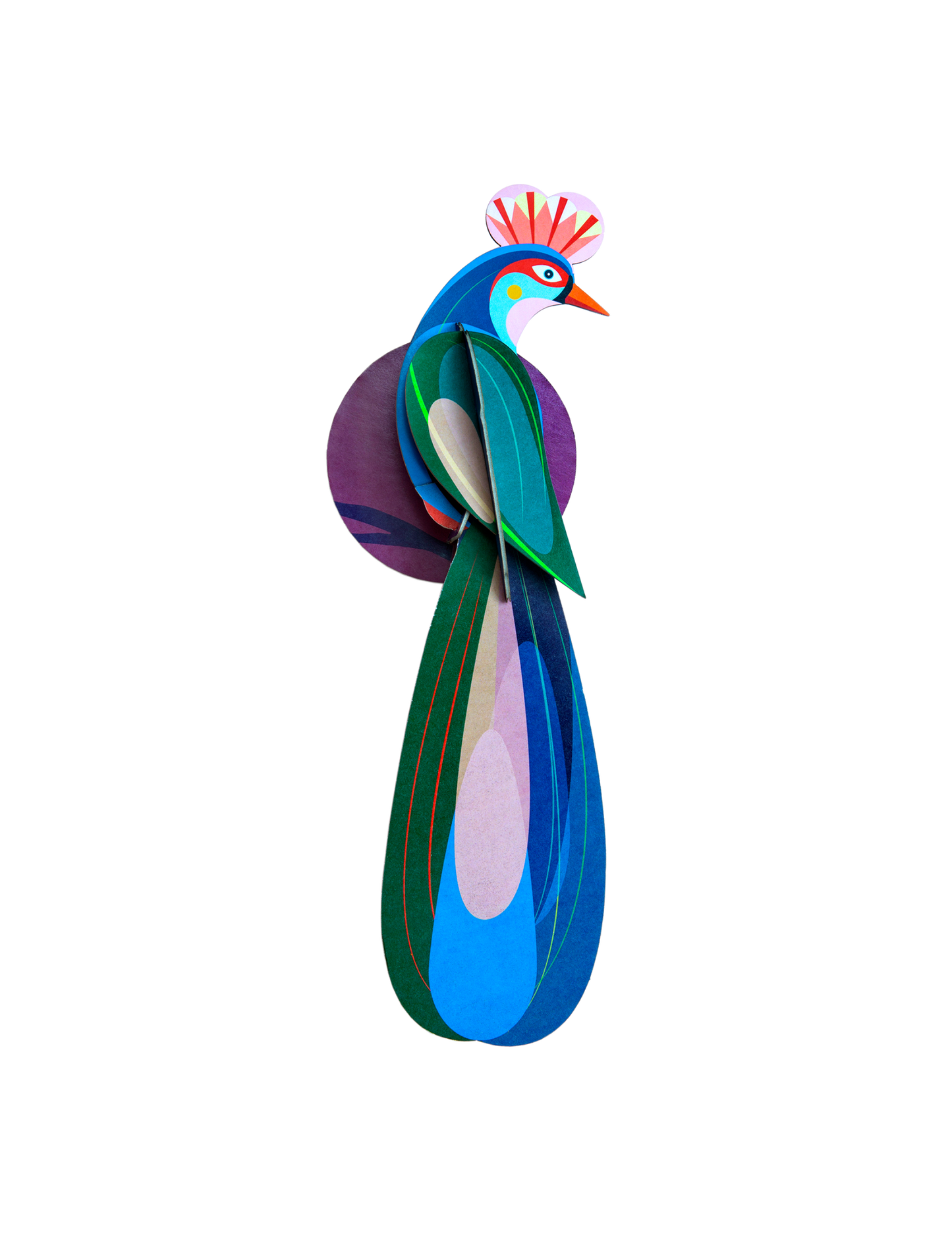 Banda paradise bird - muurdecoratie | Studio Roof - de inKijk