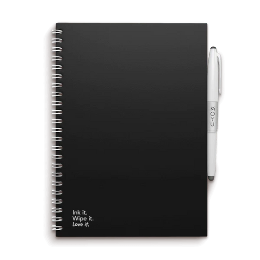 Erasable notebook A5 - Pitch black | Moyu