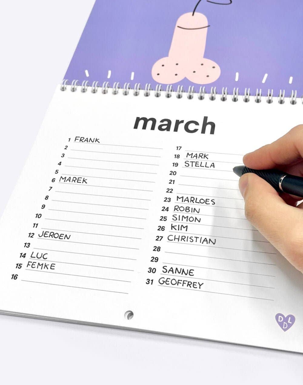 Birthday Calendar Dicks | Dicks don't Lie