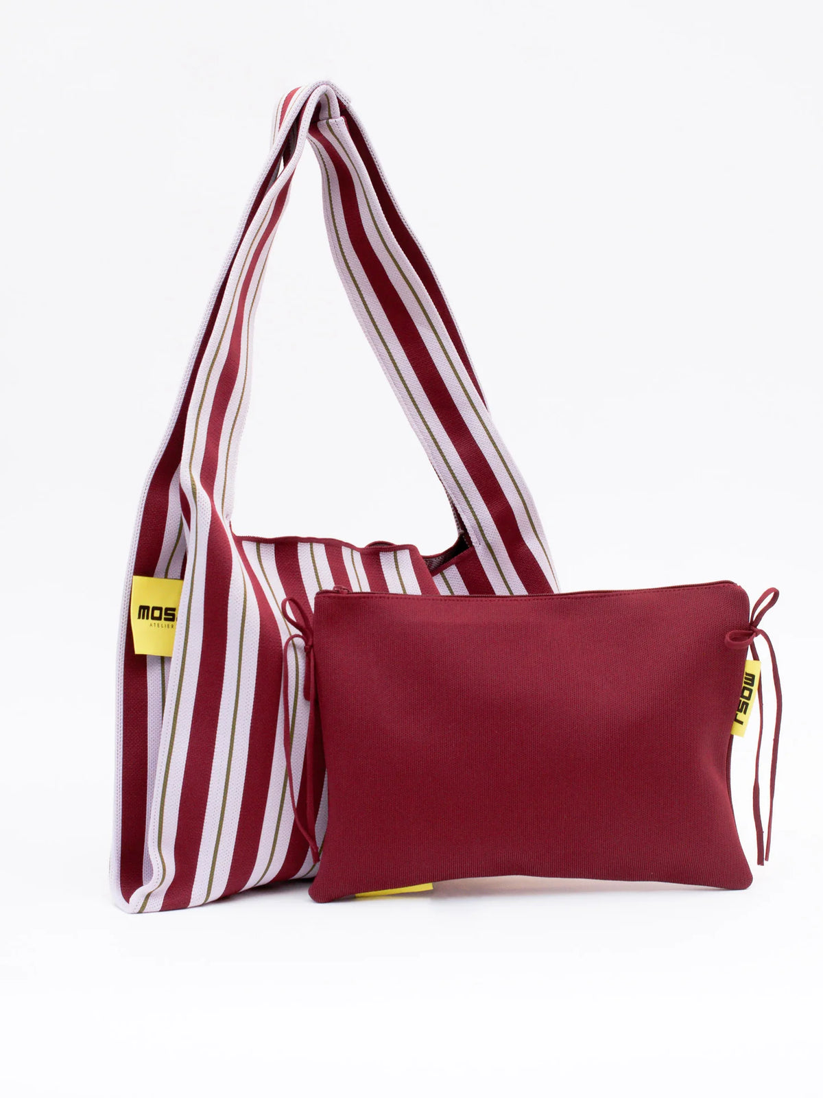 Boxer Bag - Burgundy | Mosj Atelier