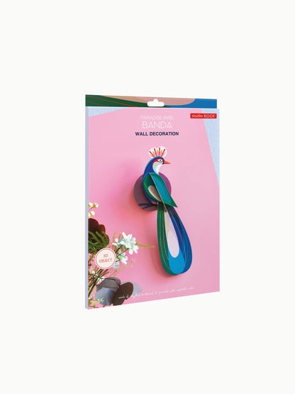 Banda paradise bird - muurdecoratie | Studio Roof - de inKijk