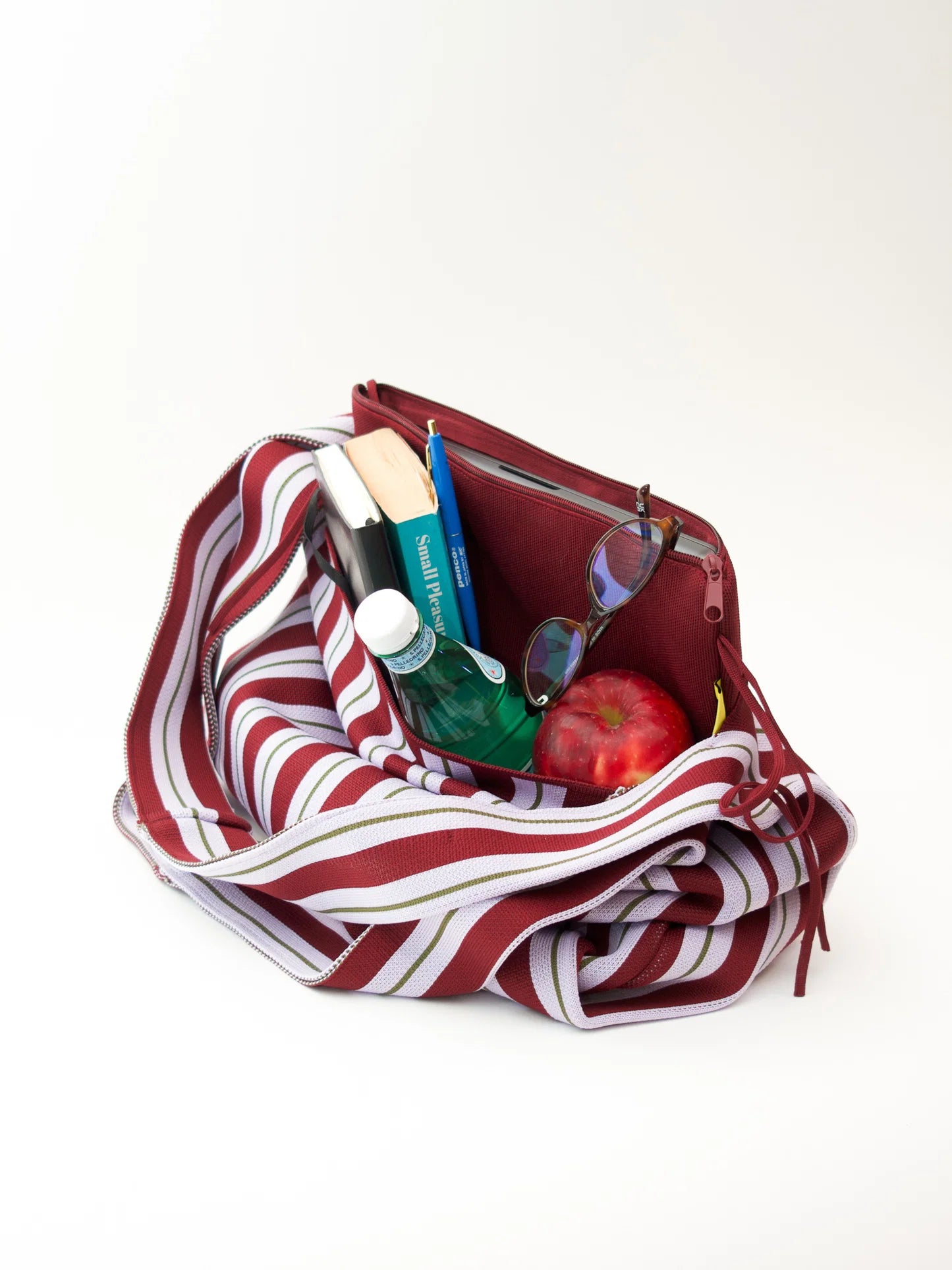 Boxer Bag - Burgundy | Mosj Atelier