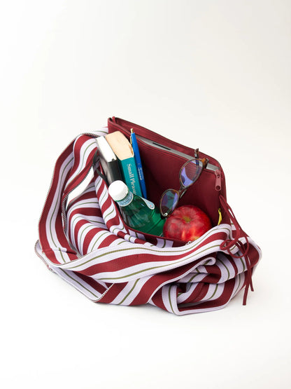 Boxer Bag - Burgundy | Mosj Atelier