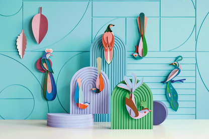 Banda paradise bird - muurdecoratie | Studio Roof - de inKijk