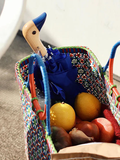 Eco-vriendelijke Paraplu - royal blue | Original Duckhead