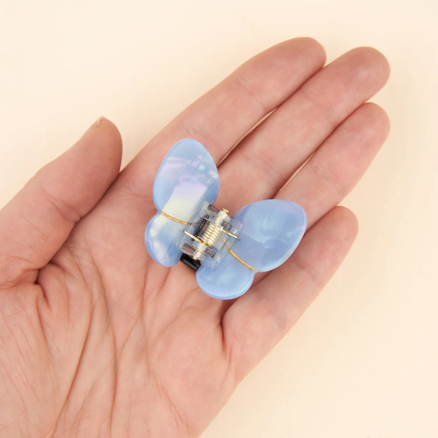 Butterfly - mini hair claw - lavender blue | Coucou Suzette