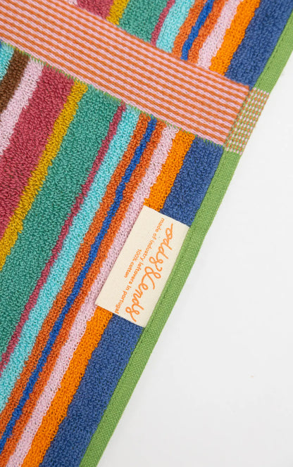 Bath towel - # 111 - ribbons M | Foekje Fleur