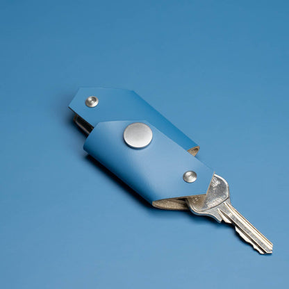 Keyfolder - Deep Sea Blue - Recyled Leather | LEMUR