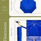 Eco-vriendelijke Paraplu - royal blue | Original Duckhead