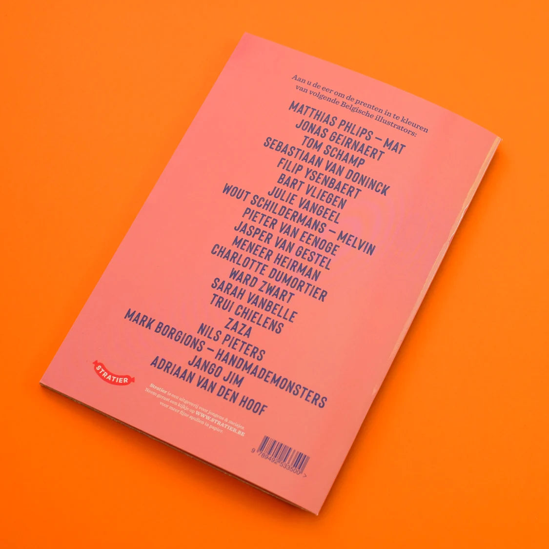 Kleurboek - 20 Belgische illustrators | Stratier
