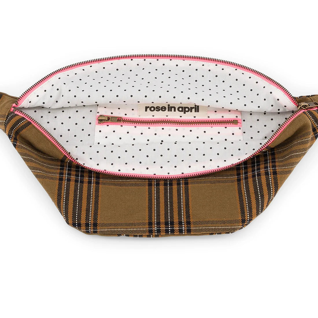 Bum bag - Tartan Check | Rose in April