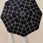 Eco-vriendelijke Paraplu - black grid | Original Duckhead - de inKijk