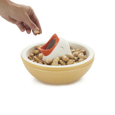 Hungry Bird - snack kom keramiek | Balvi - de inKijk