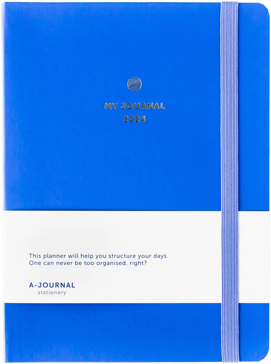 My Journal Agenda 2024 – Blauw | A-Journal