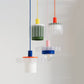 Hanglamp Gigi Nr.2 - blauwe kabel | Warren & Laetitia