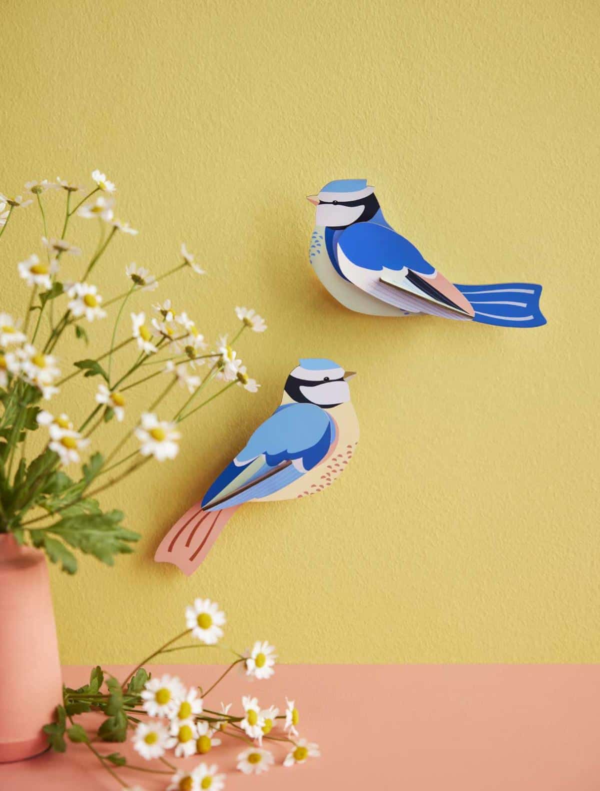 Blue Tits - muurdecoratie | Studio Roof - de inKijk
