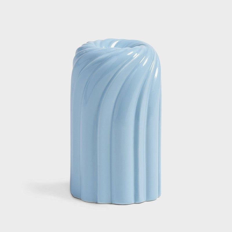 Candle Holder Turban - Light Blue | &Klevering