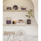 Wonder - round basket with bamboo cover small - copper blush | Handed By - de inKijk
