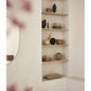 Wonder - round basket with bamboo cover small - sienna | Handed By - de inKijk