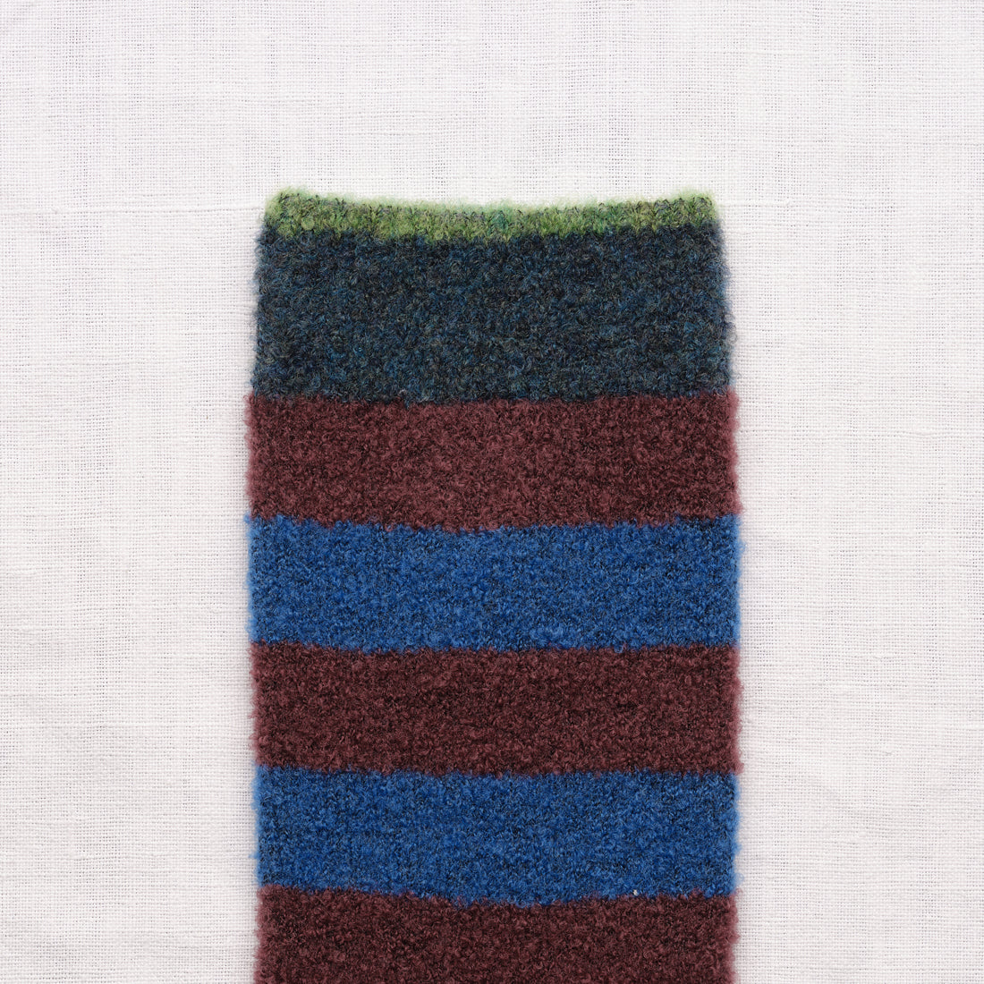 Sokken - Mousse Indigo Striped | Bonne Maison