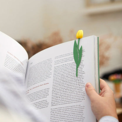 Bookmark Tulip - yellow | Balvi