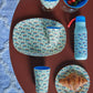 Kom car print blue | RICE