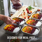 Steel Food Box - Small - Grey/Red | Black+blum - de inKijk