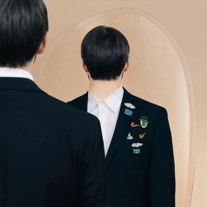 Broche Magritte - Apple Face | Macon et Lesquoy