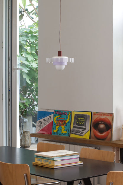 Hanglamp Gigi Nr.3- bruine kabel | Warren & Laetitia