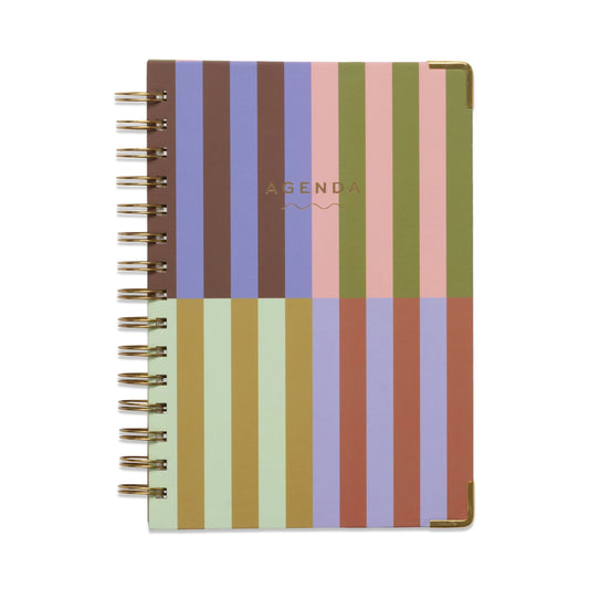 Undated Perpetual Planner - Bold Stripe | Designworks Ink