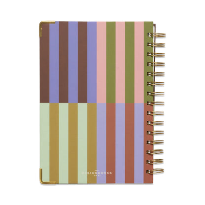 Undated Perpetual Planner - Bold Stripe | Designworks Ink