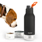 Buddy bottle - 3-in-1 bottle for you and your dog - pastelgreen special edition | Asobu - de inKijk