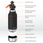 Buddy bottle - 3-in-1 bottle for you and your dog - pastelgreen special edition | Asobu - de inKijk