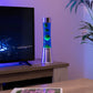 Green lava lamp - chrome base - blue liquid - 40 cm | Fisura - de inKijk