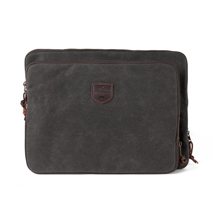 Laptop sleeve Paxson - 15/15.6" - charcoal | Alaskan Maker - de inKijk
