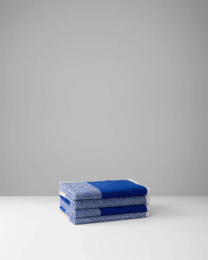 Gastendoekjes set - Lex Pott collectie - cobalt blue/ecru | SUITE702
