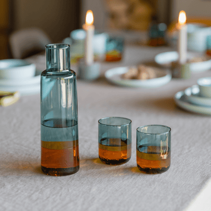 Glazen carafe - amber | Remember - de inKijk